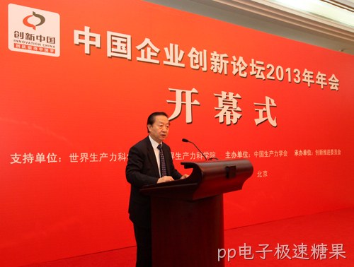 全国政协常委、经济委员会副主任、工业和信息化部原部长、中国生产力学会顾问李毅中